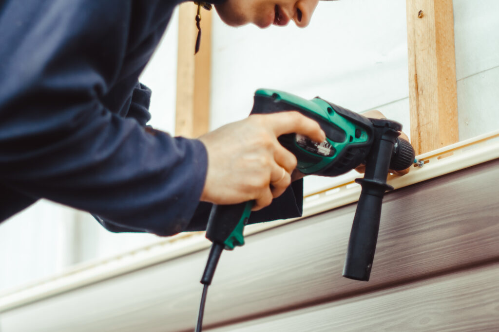 Vinyl siding repairs in Ogden, Utah